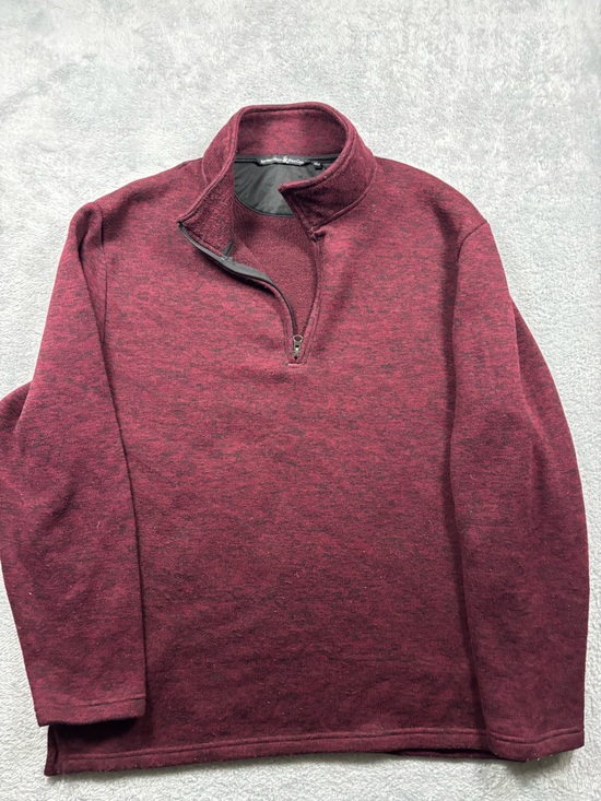 Beverly Hills Polo Club Other - Beverly Hills Polo Club Men's Zip-Up Sweater - Burgundy Heather